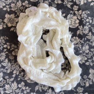 New York & Company Frilly Infinity Scarf